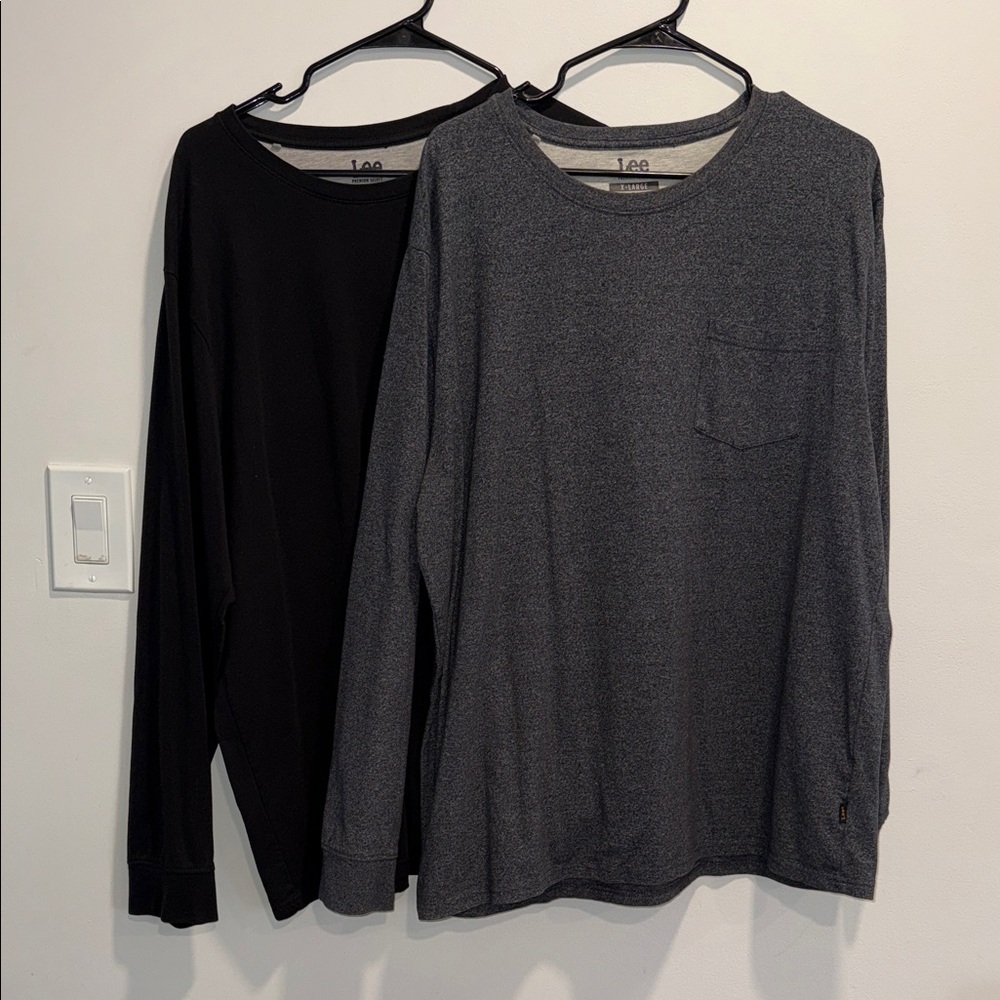 2 for $8 Lee Long sleeve shirts and
